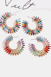 Pastel Hoop Earring