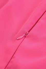 Balloon Sleeve Cutout Plunge Jumpsuit