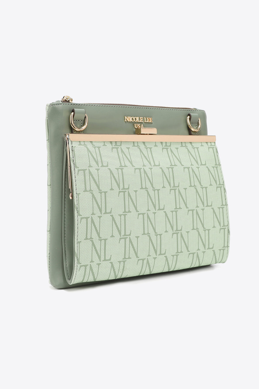 Nicole Lee USA Tatiana Monogram Crossbody Bag
