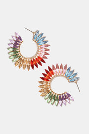 Pastel Hoop Earring